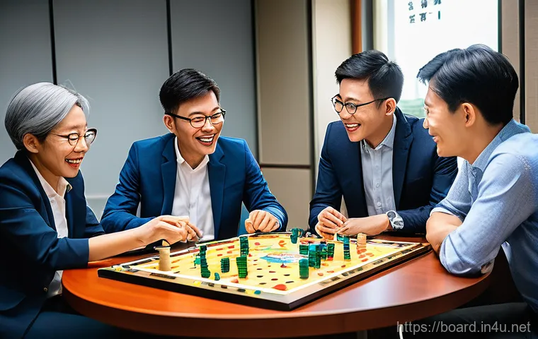 보드게임 코레일 - **Chuseok Traditional Board Game Celebration at a Welfare Center**
    A vibrant and heartwarming sc...